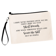 Load image into Gallery viewer, Ghost Friends V3 Best Friends Makeup Bag