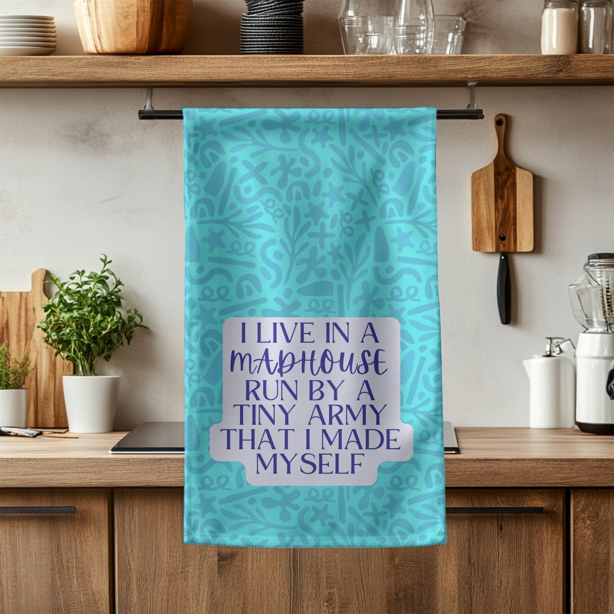 Madhouse Tiny Army Mom Towel