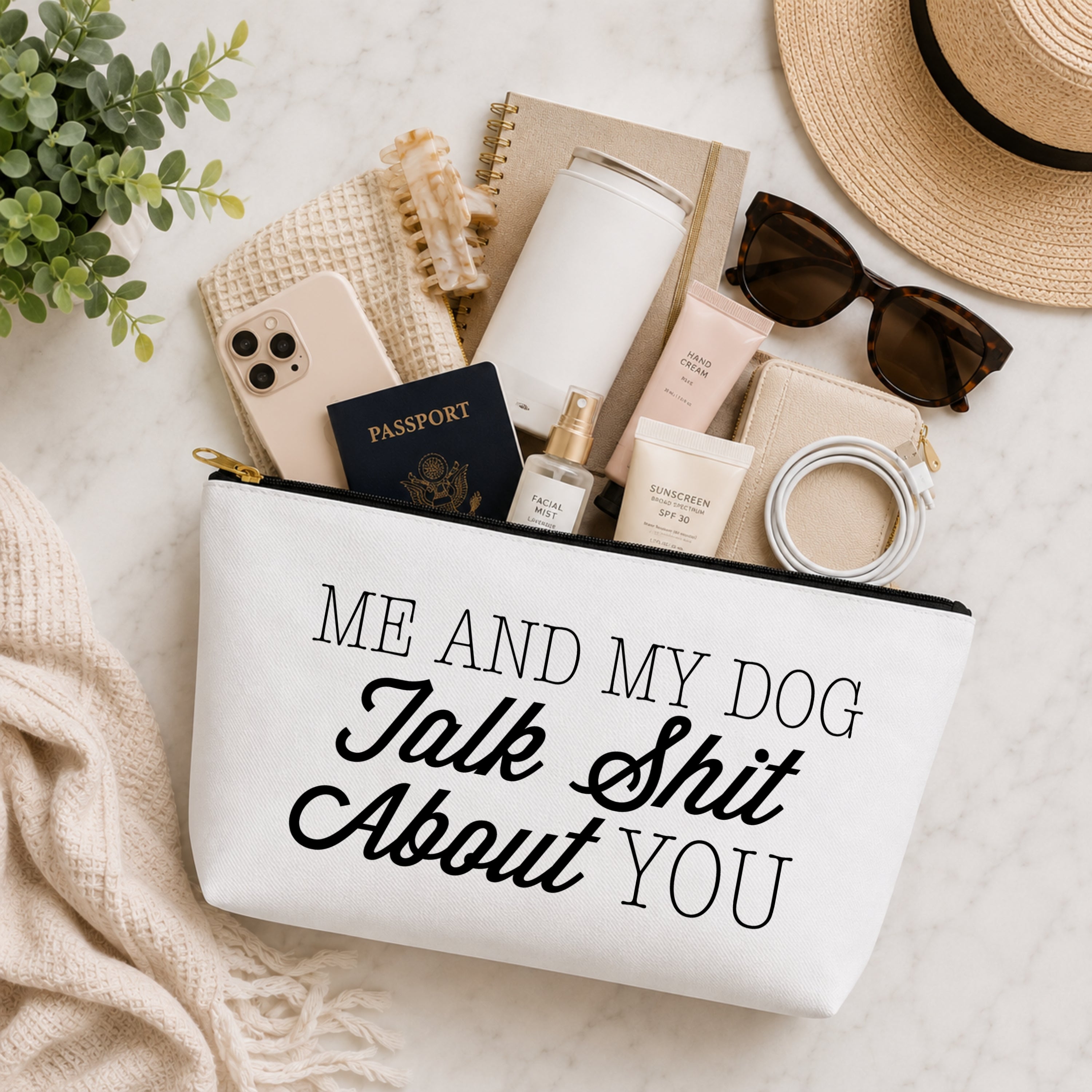 Me and My Dog Talk Shit About You Bag