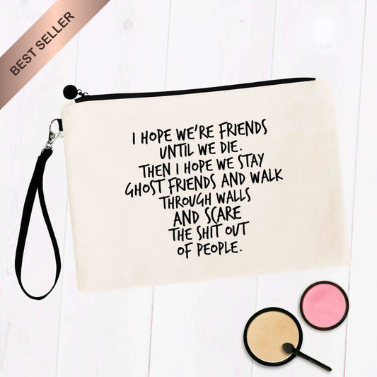 Ghost Friends V1 Best Friends Makeup Bag