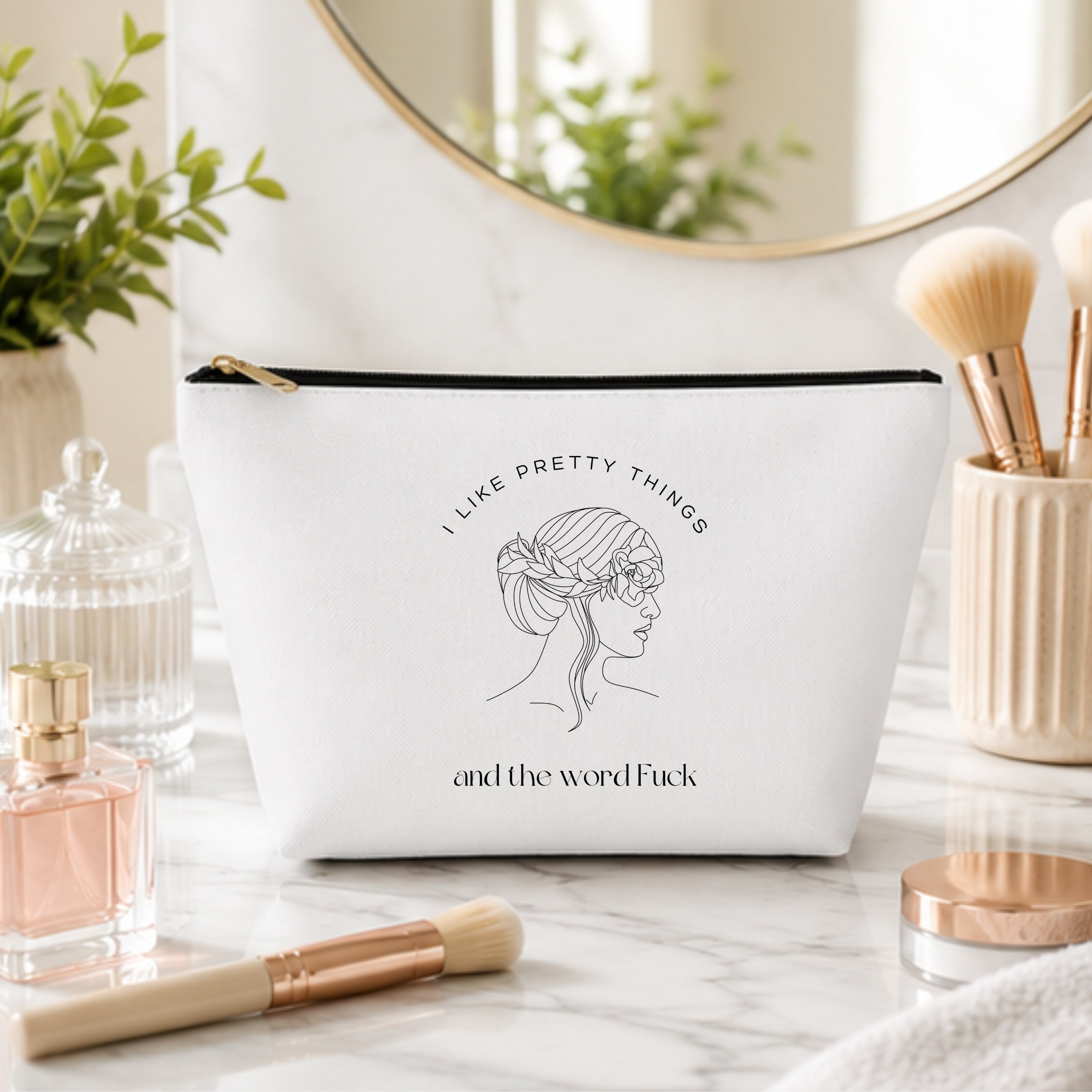 I Like Pretty Things and the Word Fuck Bag - Hair Up