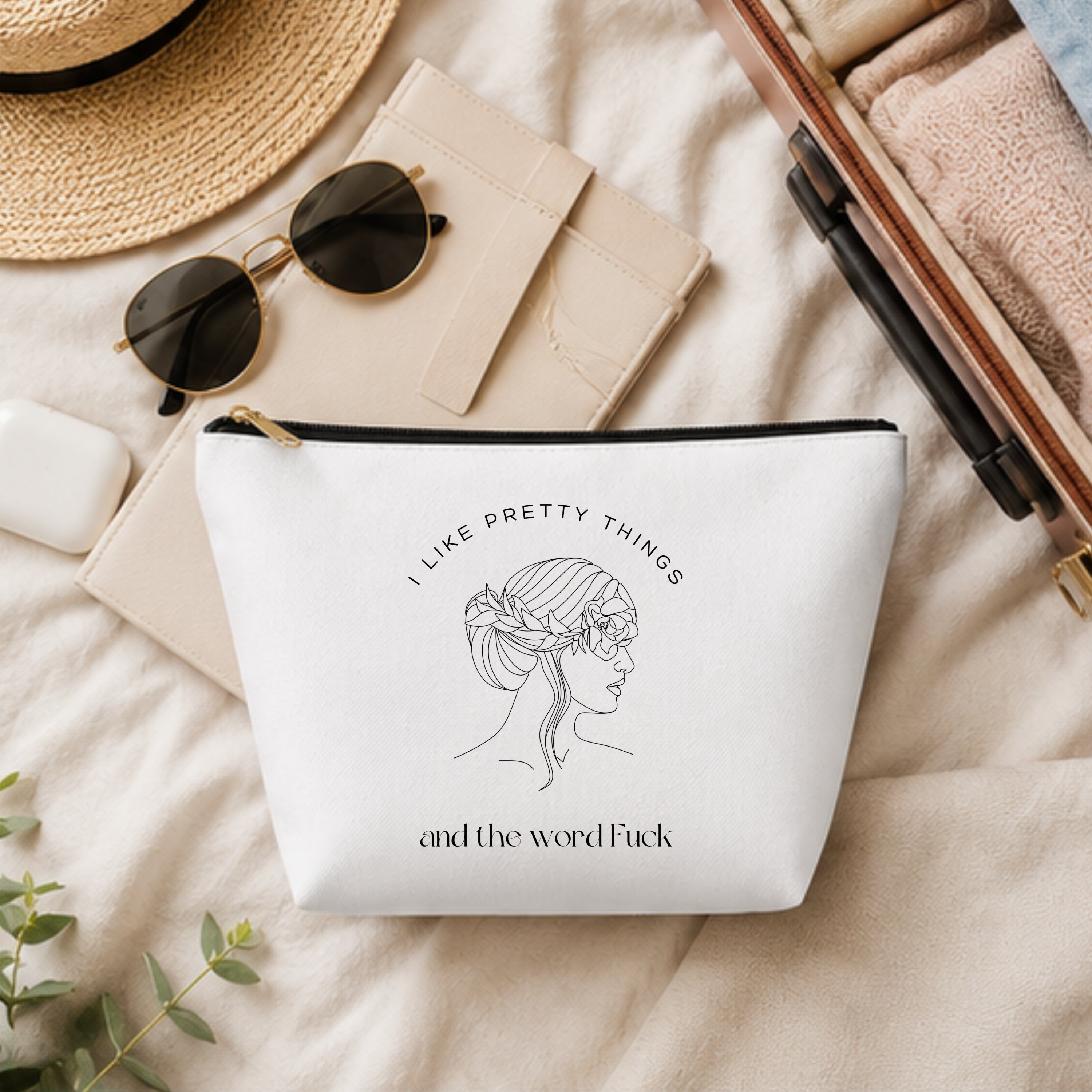 I Like Pretty Things and the Word Fuck Bag - Hair Up