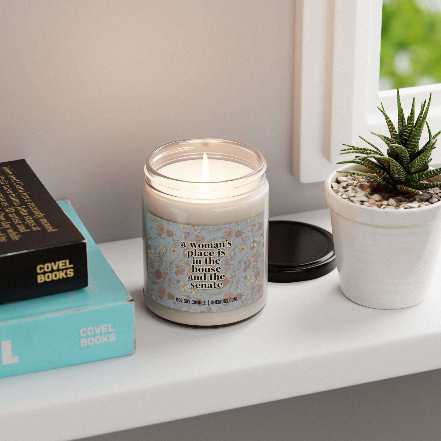 A Woman's Place is in the House and the Senate Candle