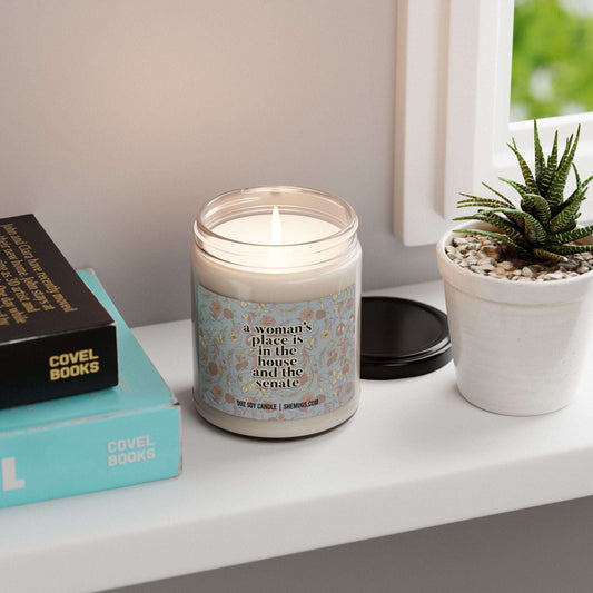 A Woman's Place is in the House and the Senate Candle