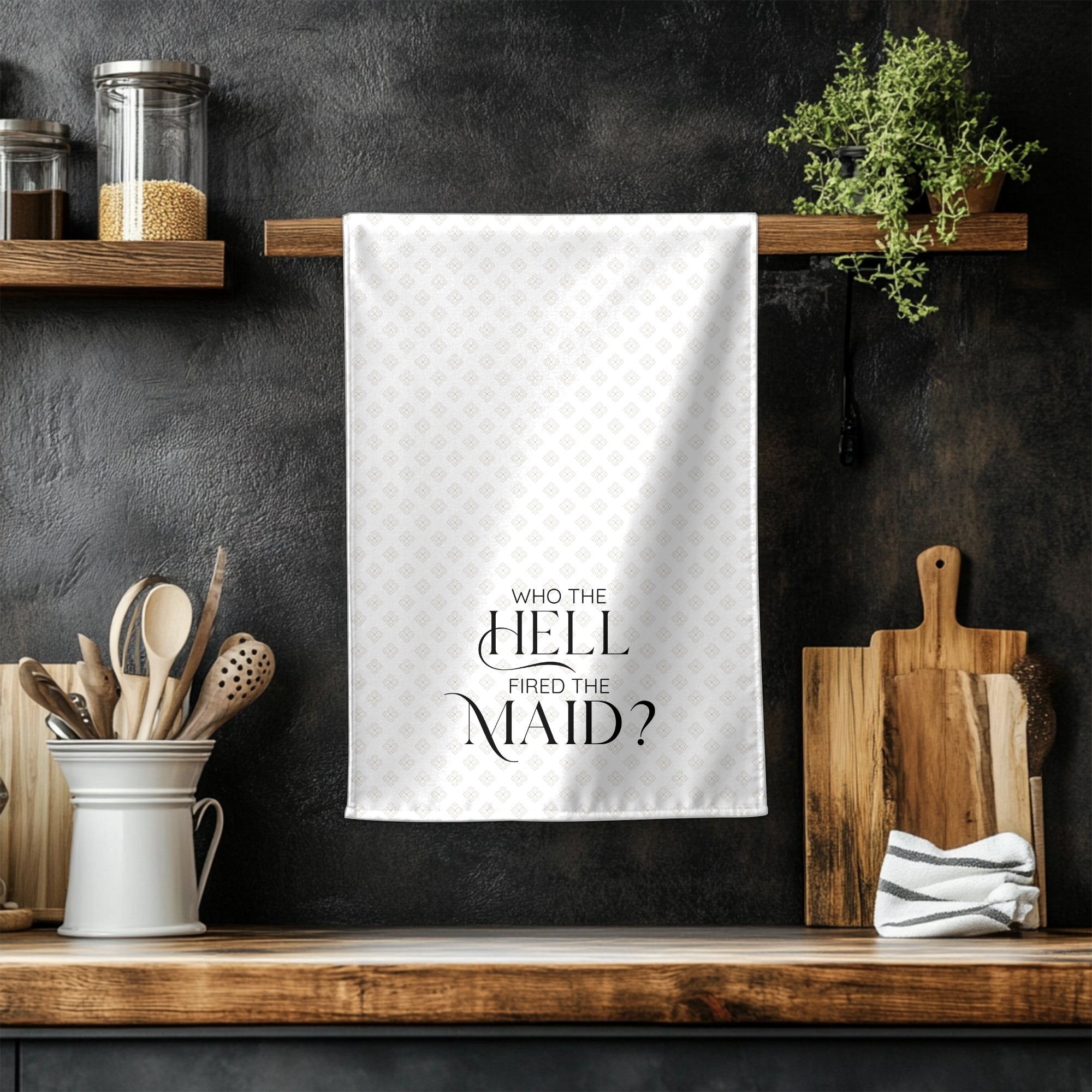 Who Fired the Maid Funny Towel