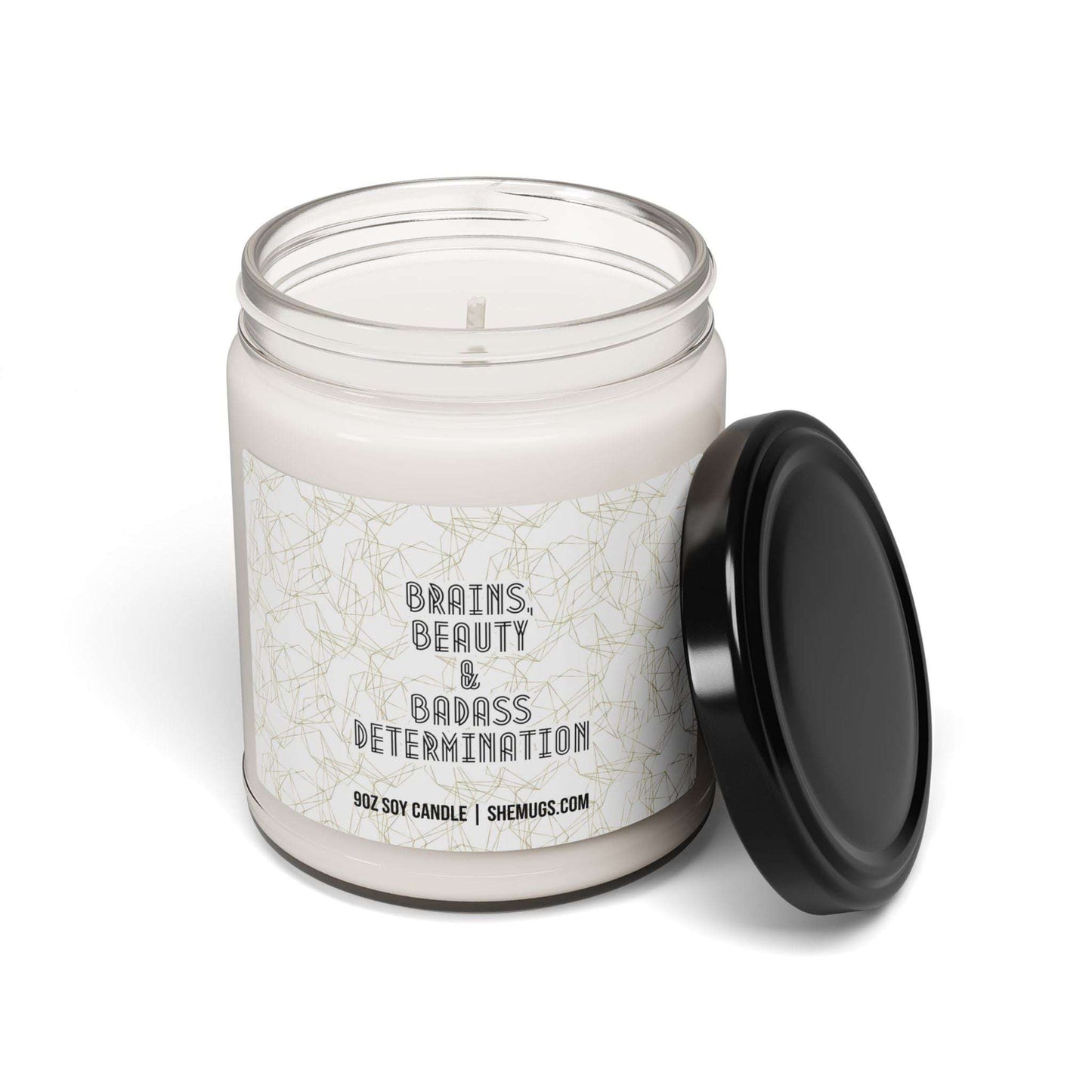 Brains, Beauty & Badass Determination Candle