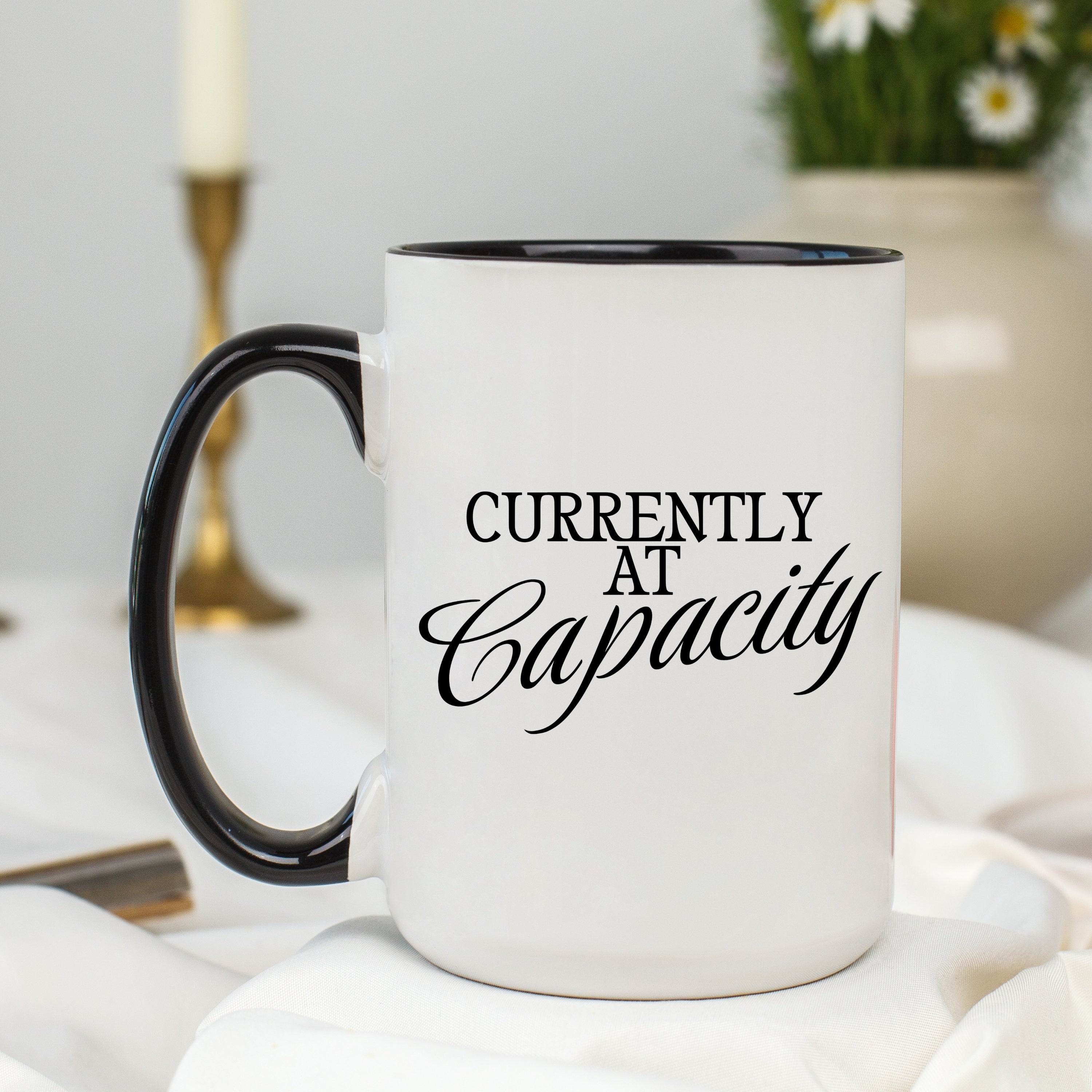 Currently at Capacity Mug