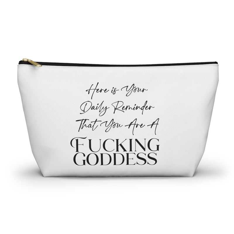 Daily Goddess Reminder Cosmetic Bag