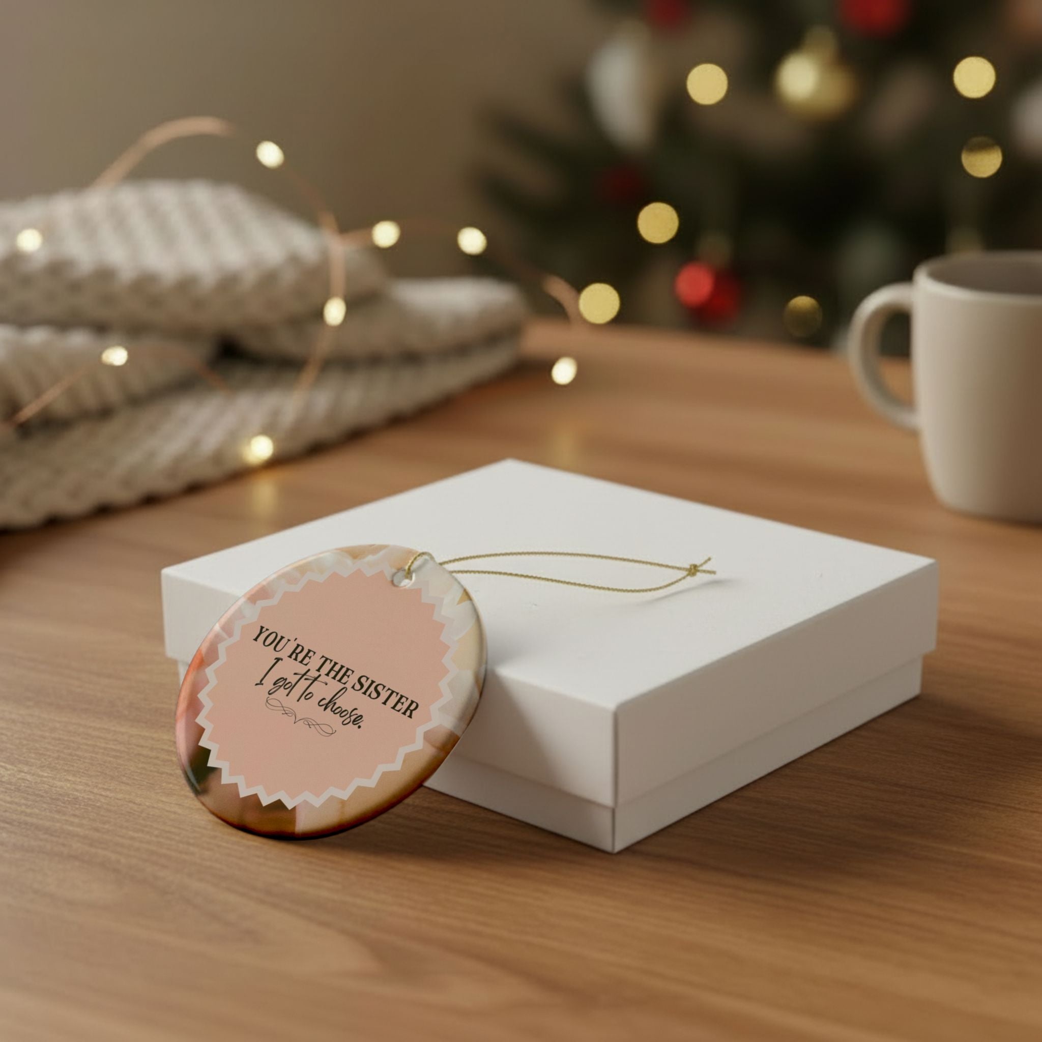 Sister I Got To Choose Ornament