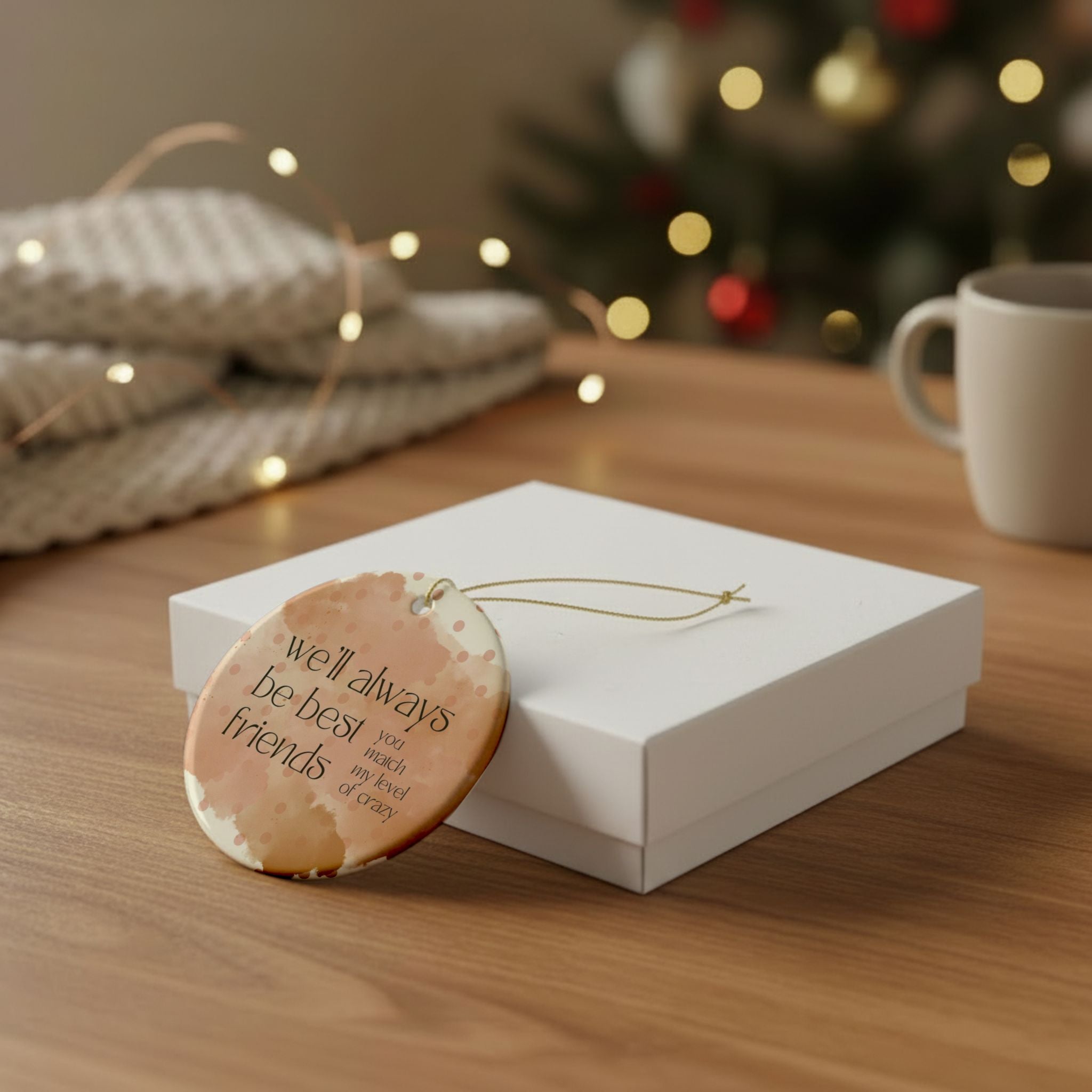We'll Always Be Best Friends Ornament