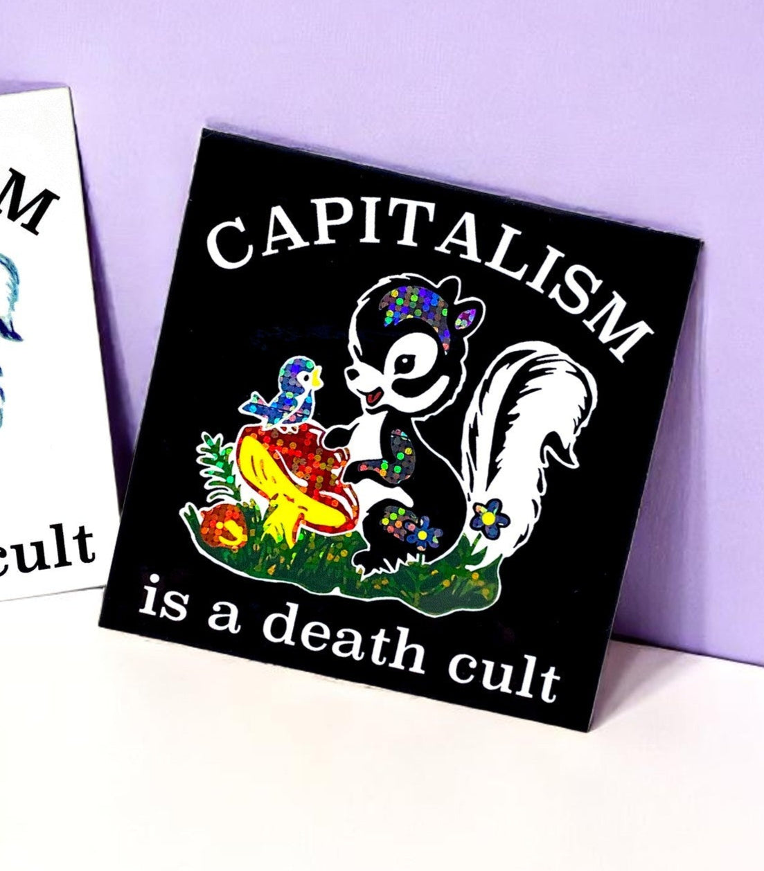 Capitalism Is A Death Cult Sticker