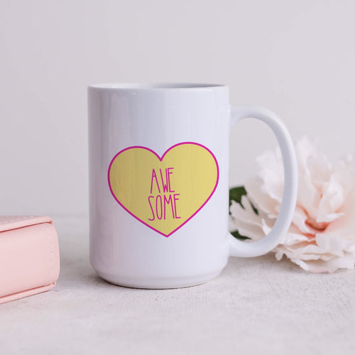 Awesome Candy Heart Mug RTS