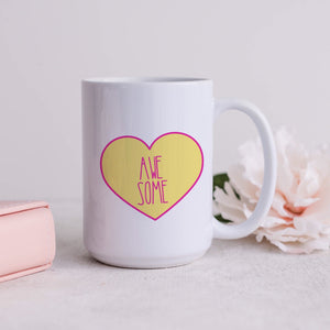 Awesome Candy Heart Mug RTS