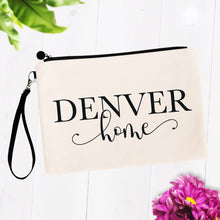 Load image into Gallery viewer, Name City/ State Home Cosmetic Bag