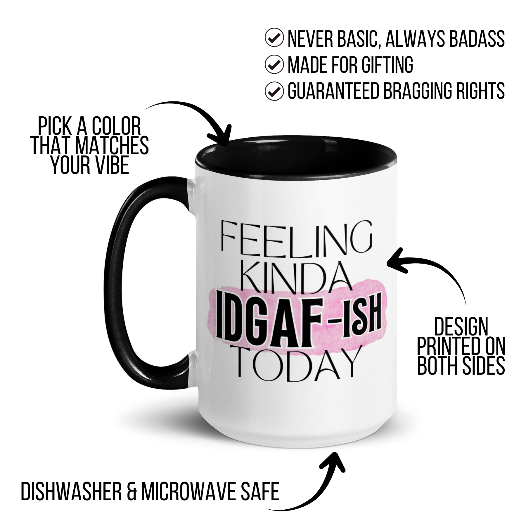 Feeling Kinda IDGAF-ish Today Mug