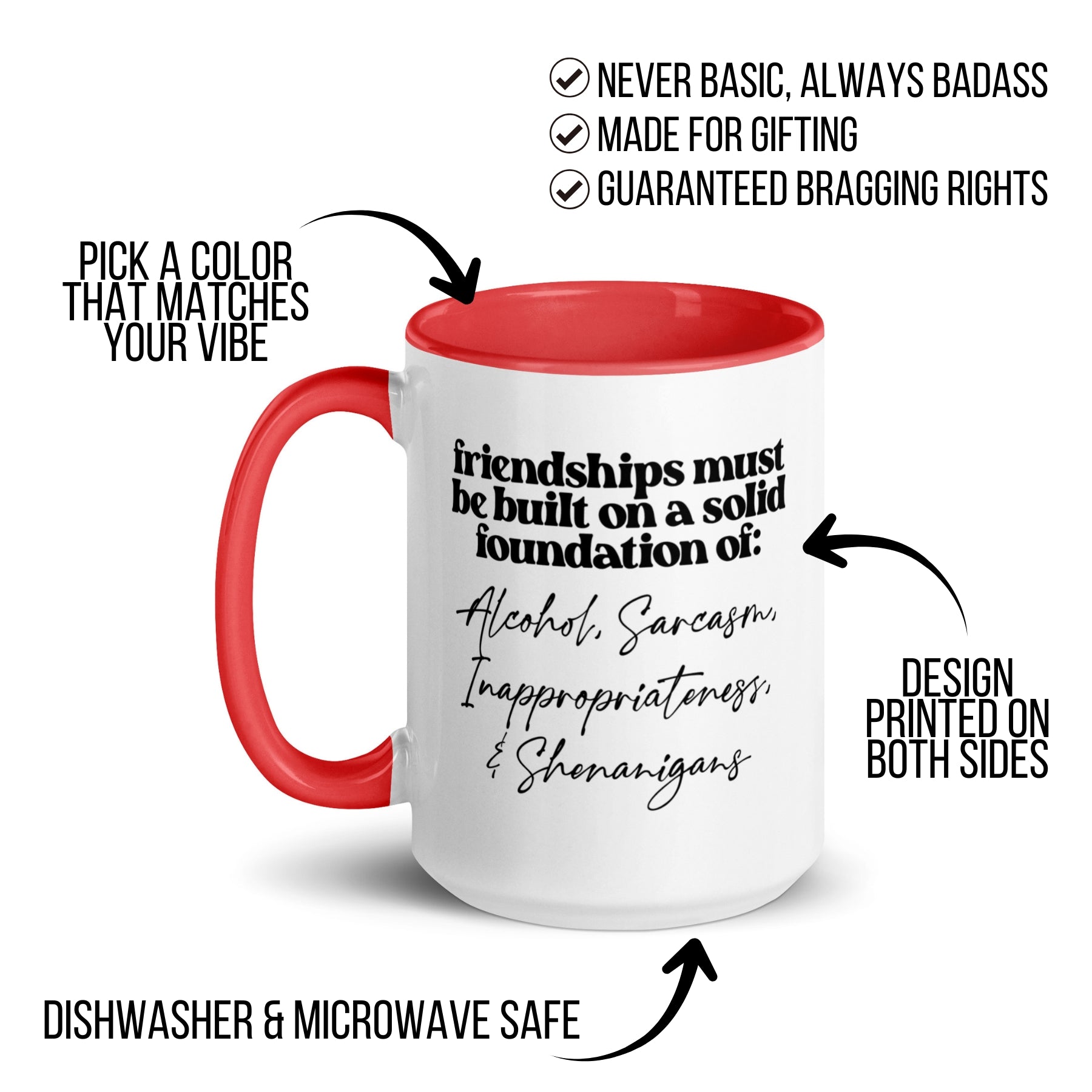 Solid Foundations of Friendship Mug