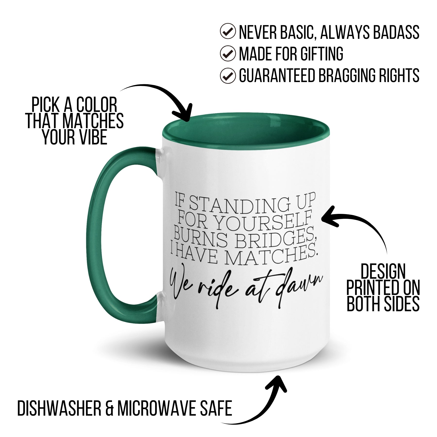 We Ride at Dawn Mug