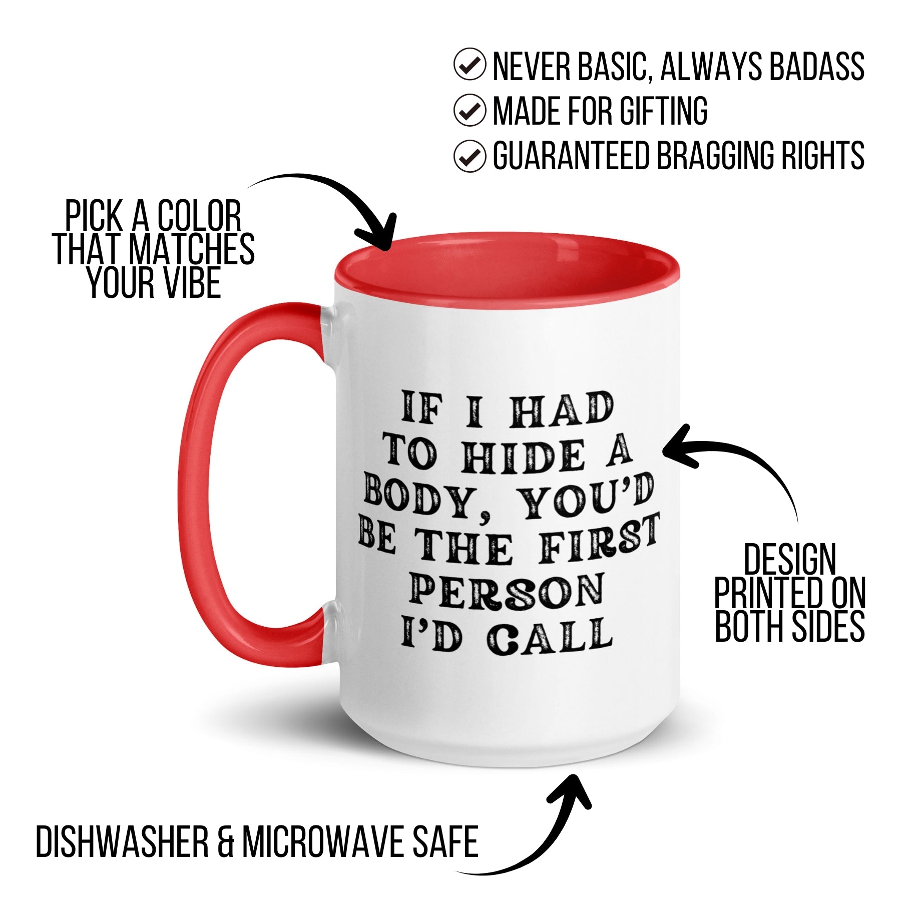 If I Had to Hide a Body Mug