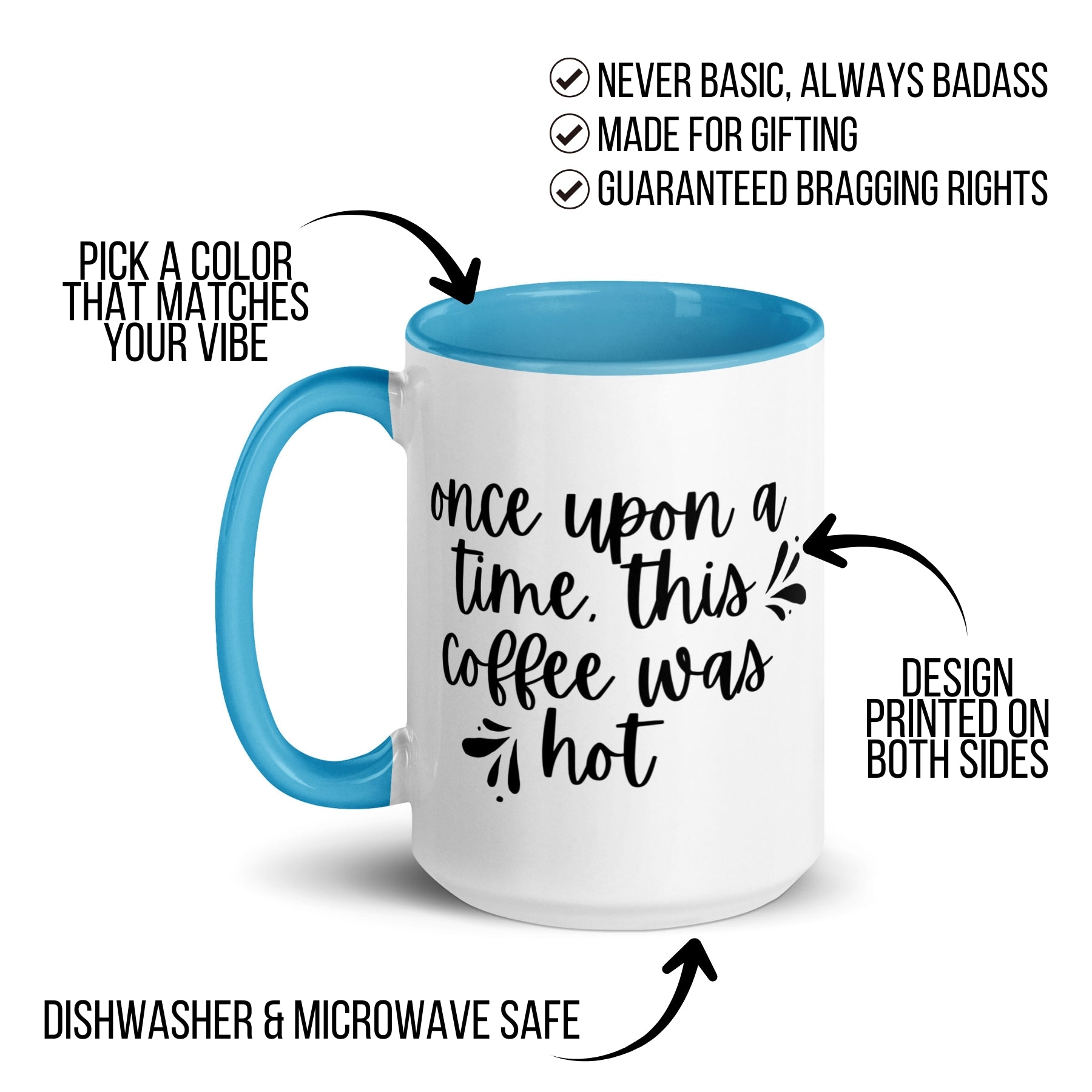 Once Upon a Time This Coffee Was Hot Mug