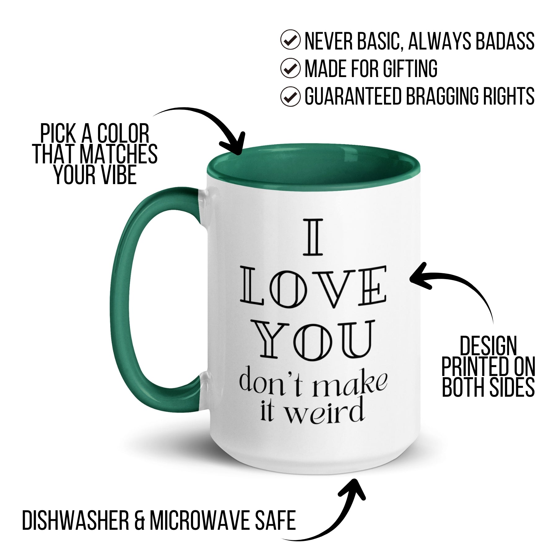 I Love You Don't Make it Weird Mug