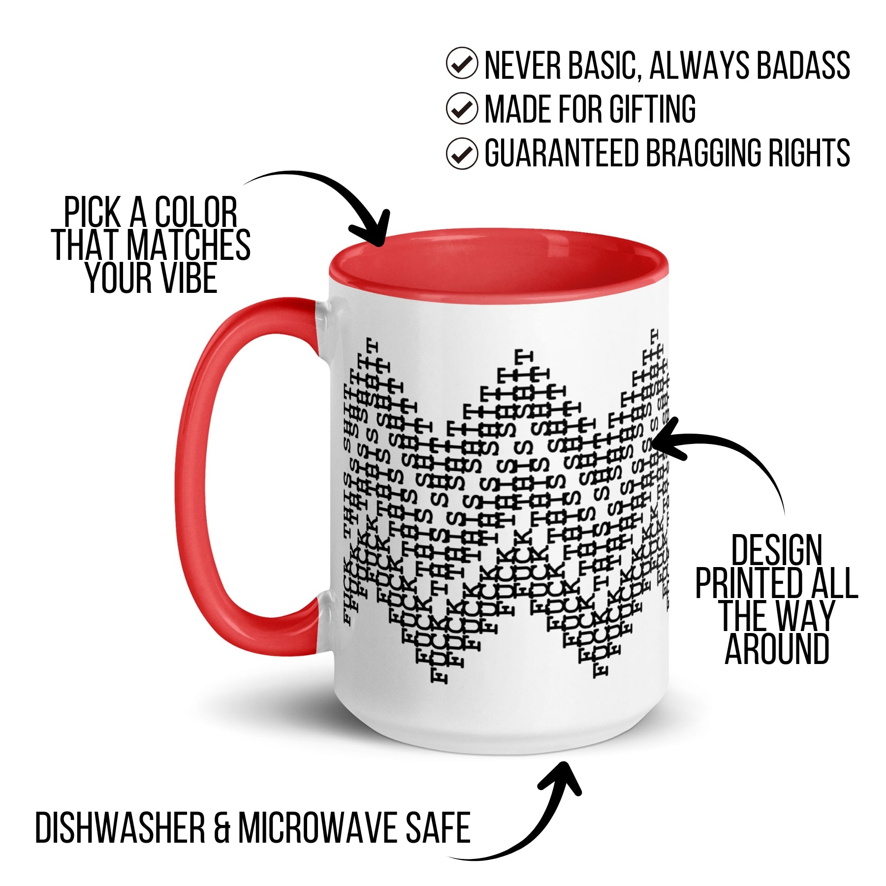 Fuck This Shit Secret Message Mug