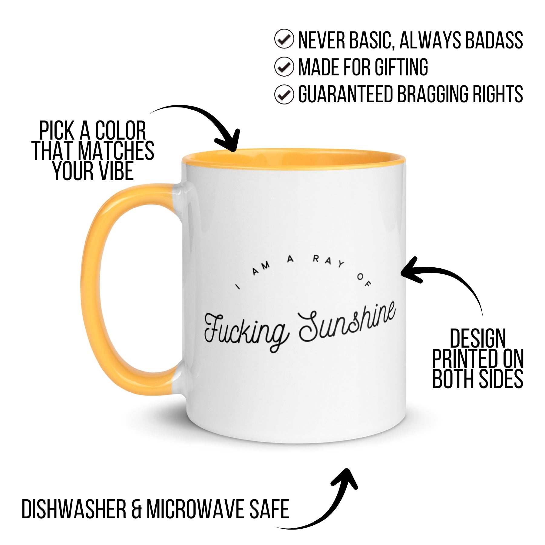 I am a Ray of Fucking Sunshine Mug