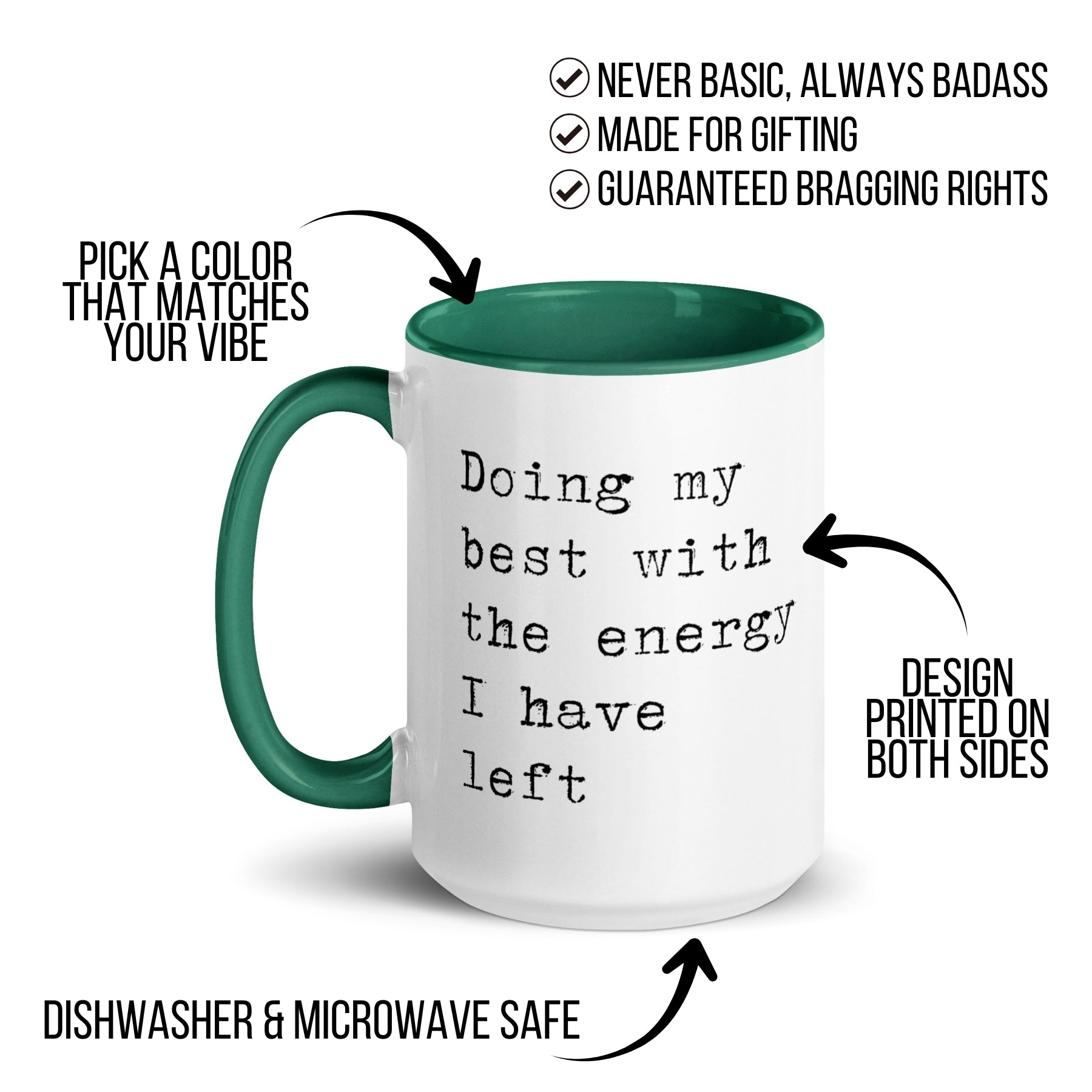 Doing My Best with the Energy I Have Left Mug