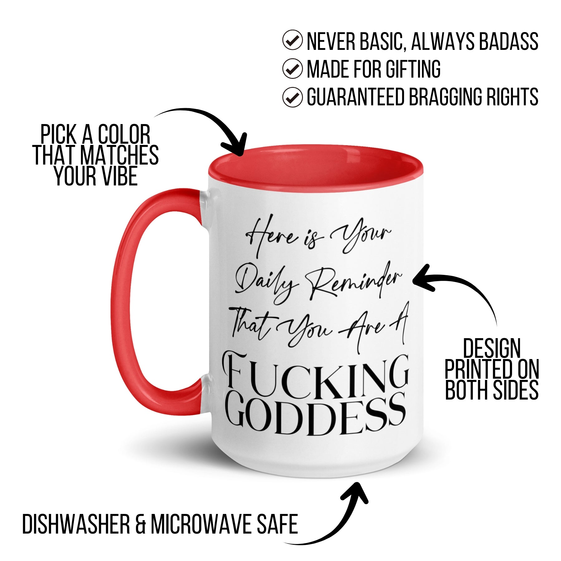 Daily Goddess Reminder Mug