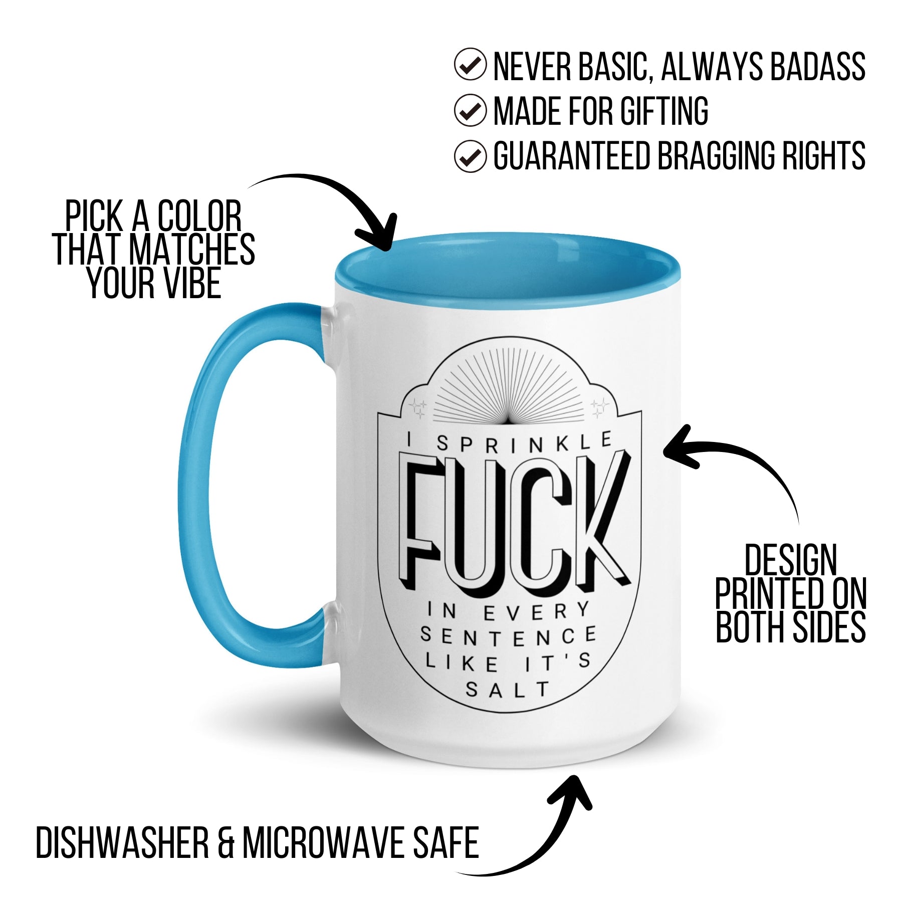 Sprinkle Fuck Like Salt Mug