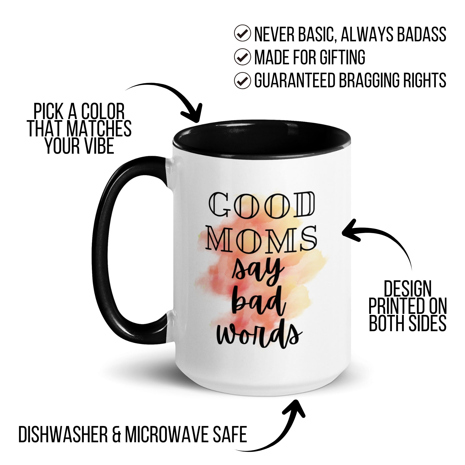 Good Moms Say Bad Words Mug