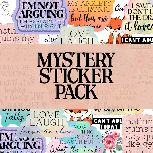Mystery Sticker Pack