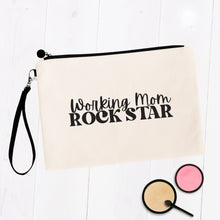 Load image into Gallery viewer, Working Mom Rockstar Makeup Bag