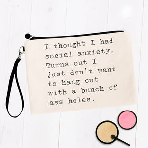 I Thought I Had Social Anxiety Bag