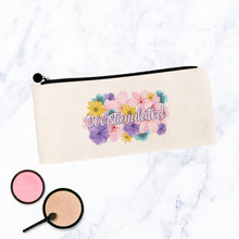 Load image into Gallery viewer, Overstimulated Flowery Language Makeup Bag