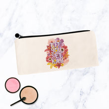 Load image into Gallery viewer, Eff You See Kay Flowery Language Makeup Bag