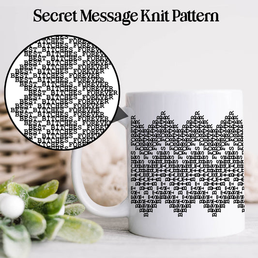 Best Bitches Forever Secret Message Mug