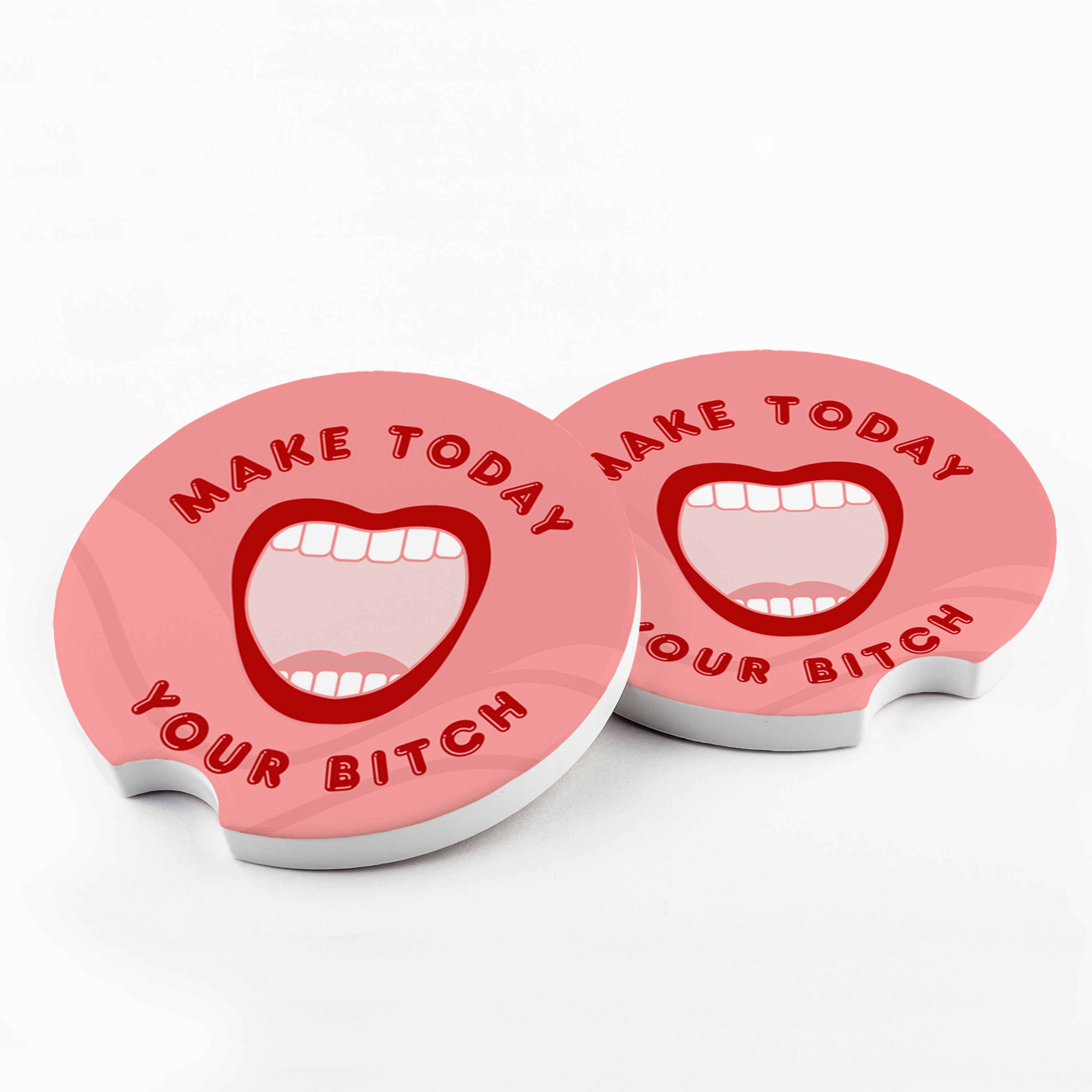 Make Today Your Bitch Car Coaster