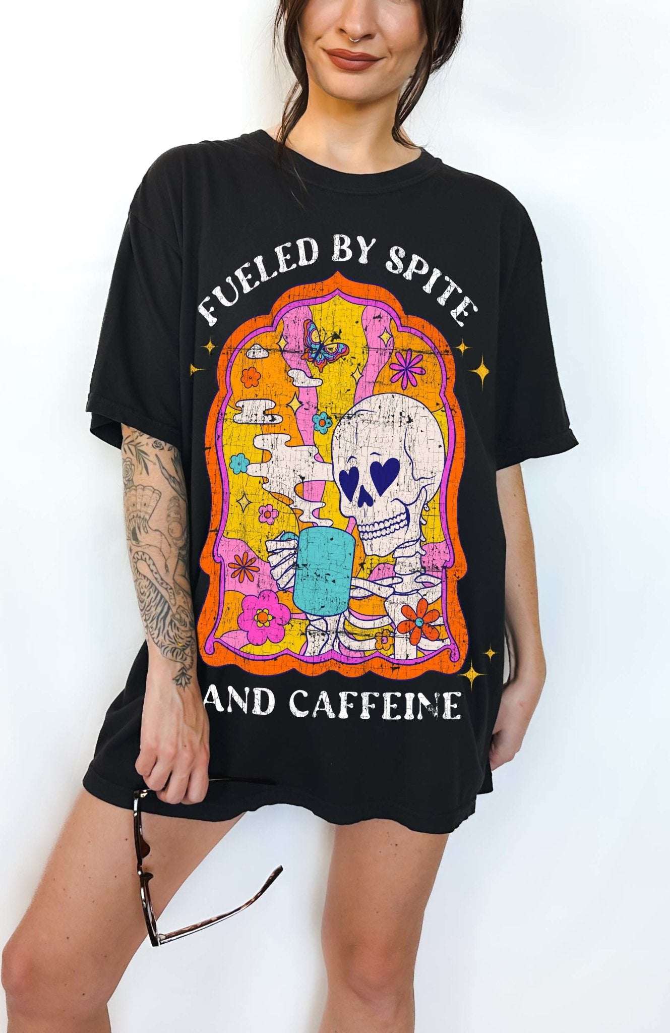 Fueled By Spite And Caffeine Tee