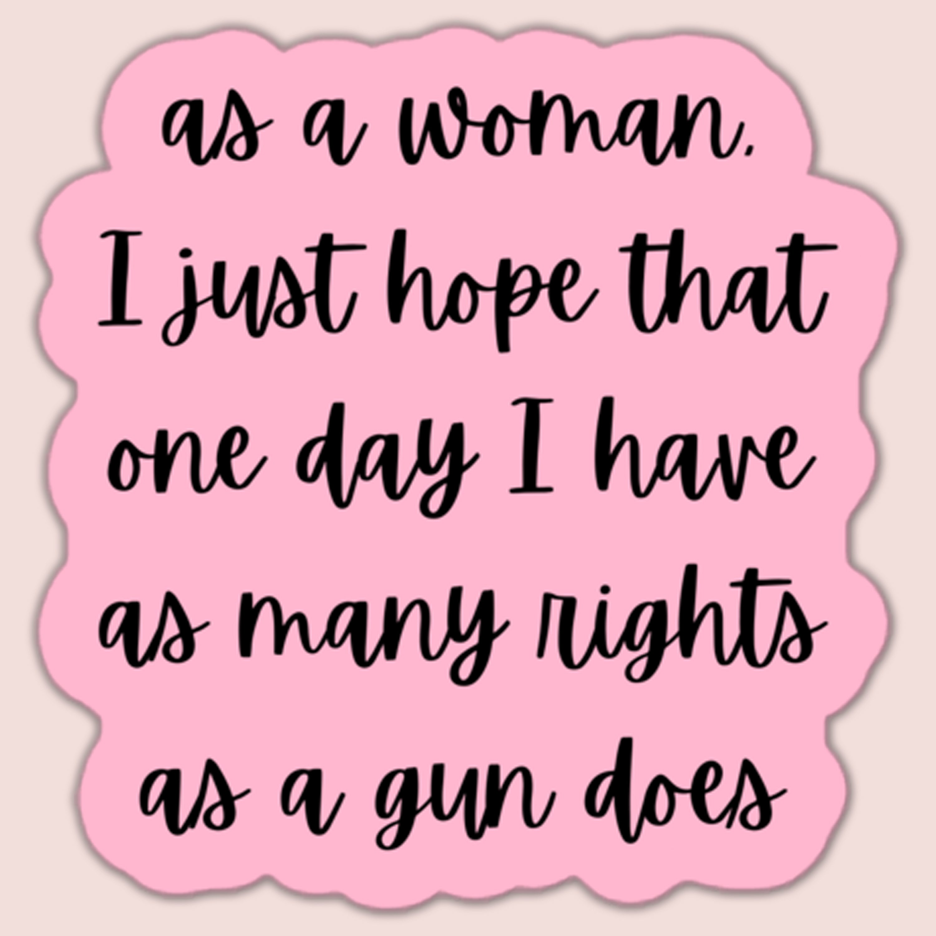 Women's Rights Sticker
