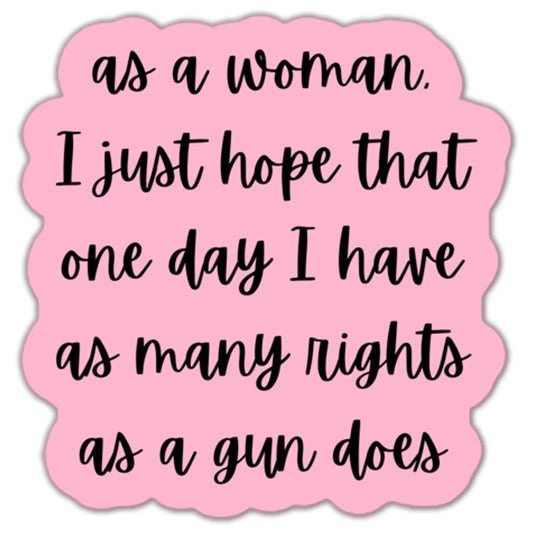 Women's Rights Sticker