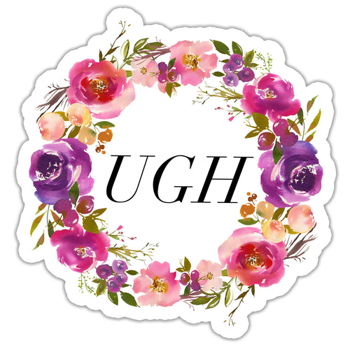 Ugh Sticker