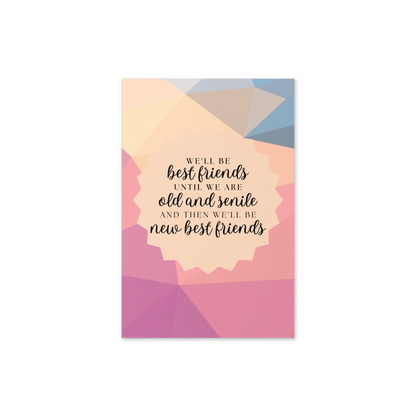 Forever Friends & New Best Friends Card