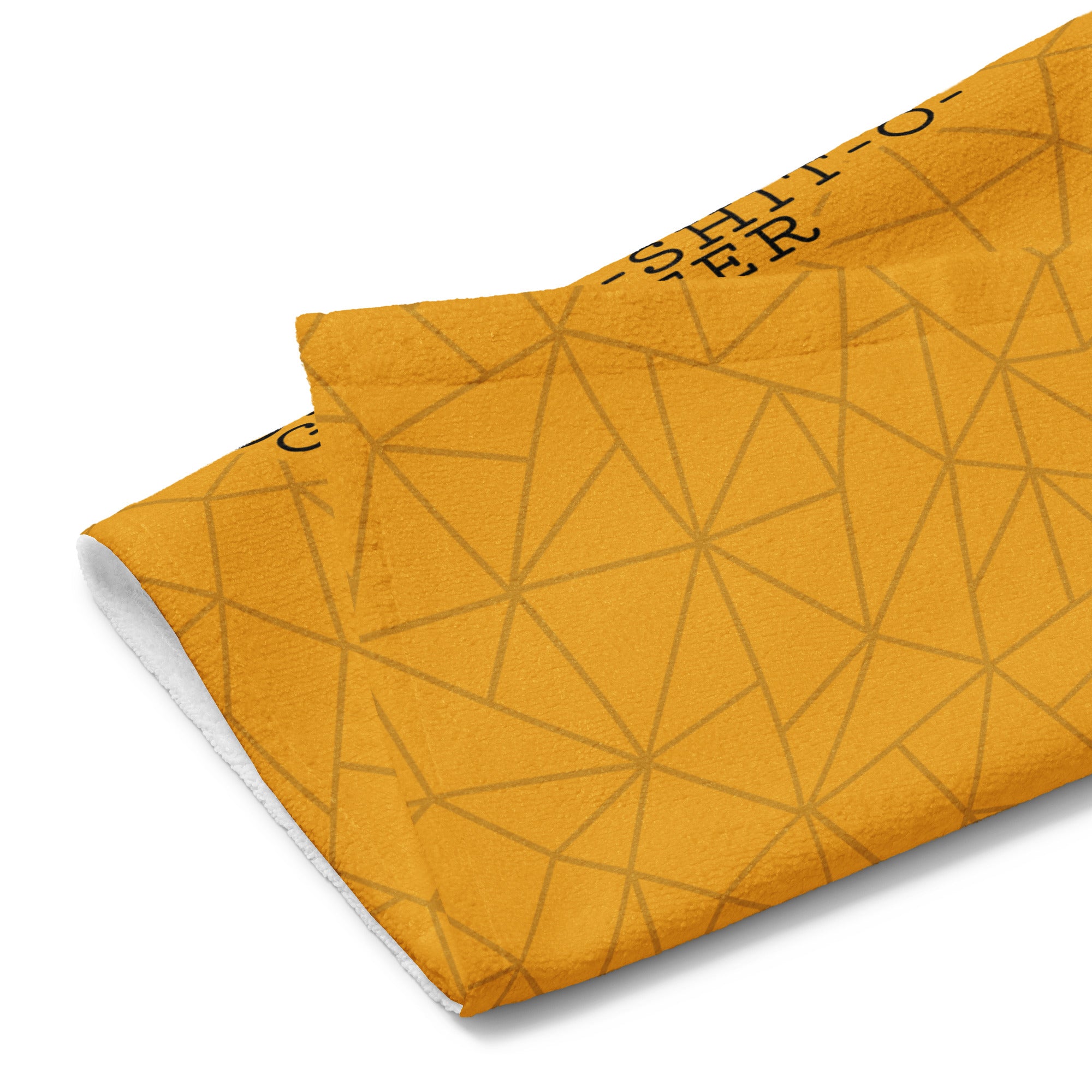 Give-a-Shit-O-Meter Funny Towel