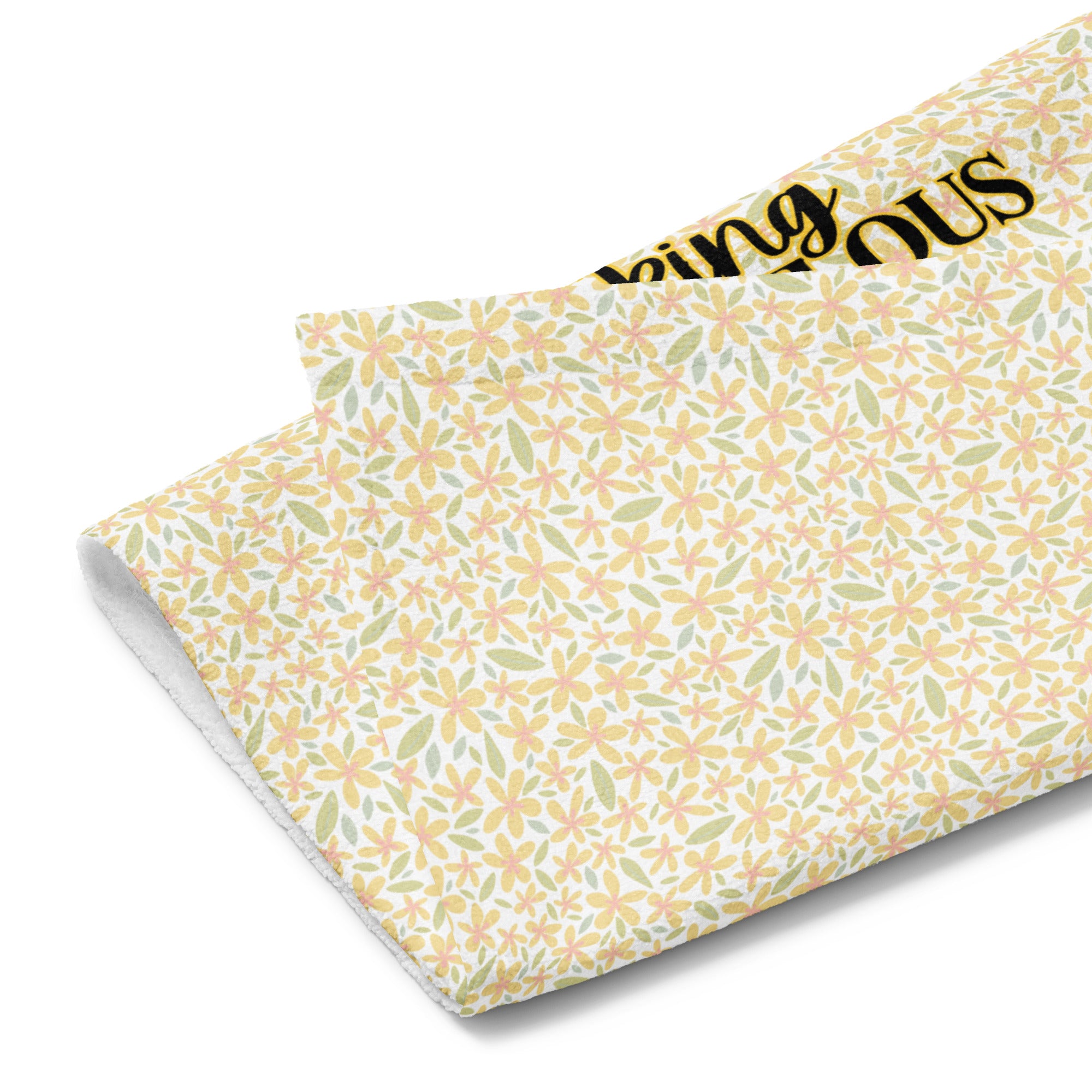 Smoke Alarm Cheers Me On Towel