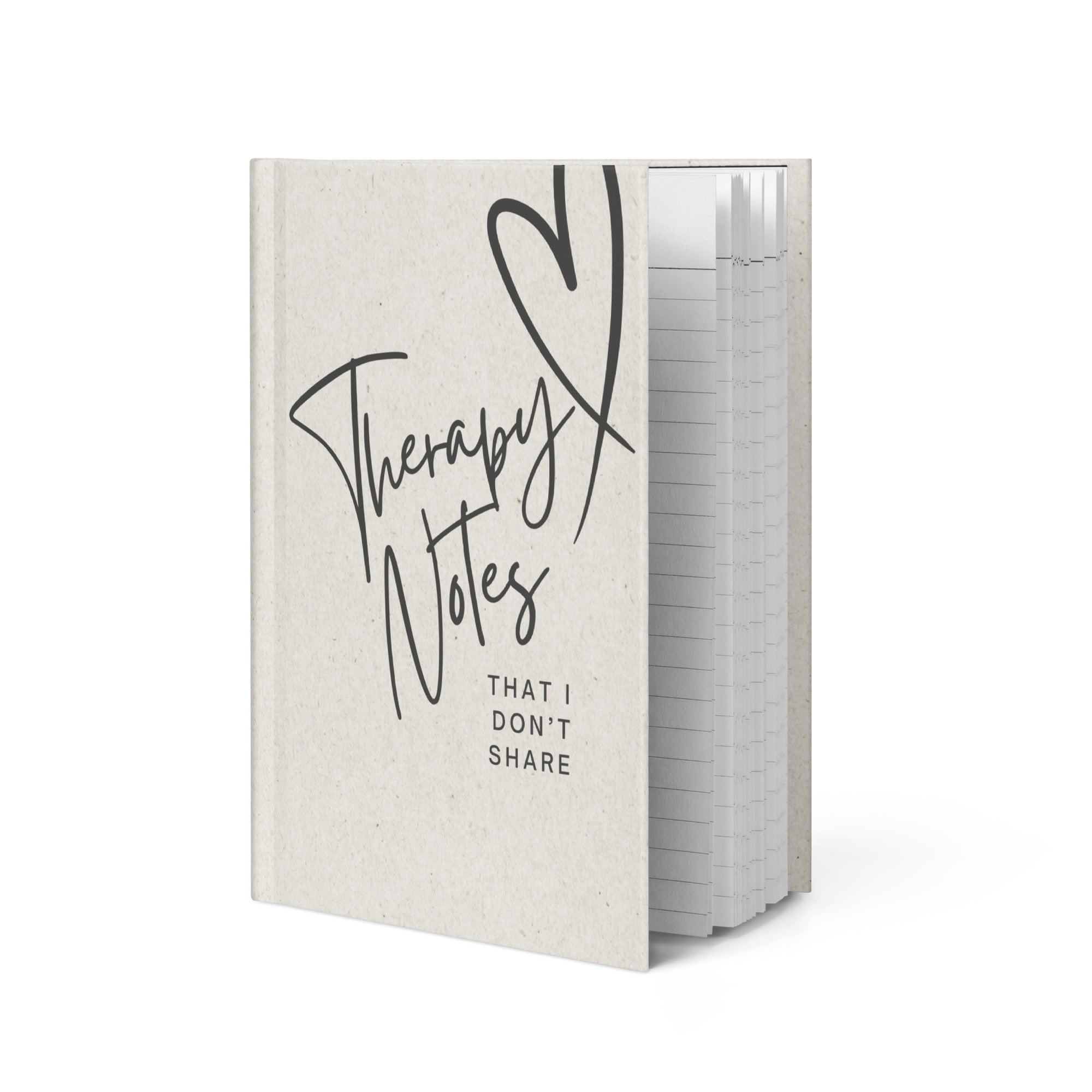Therapy Notes That I Don't Share Journal