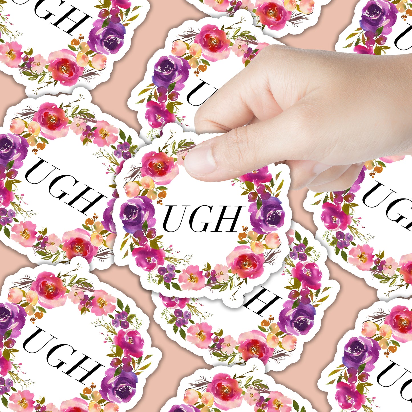 Ugh Sticker