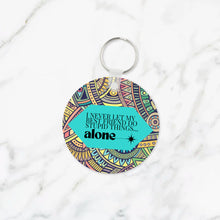 Load image into Gallery viewer, I Never Let My Best Friend Do Stupid Things Alone Keychain