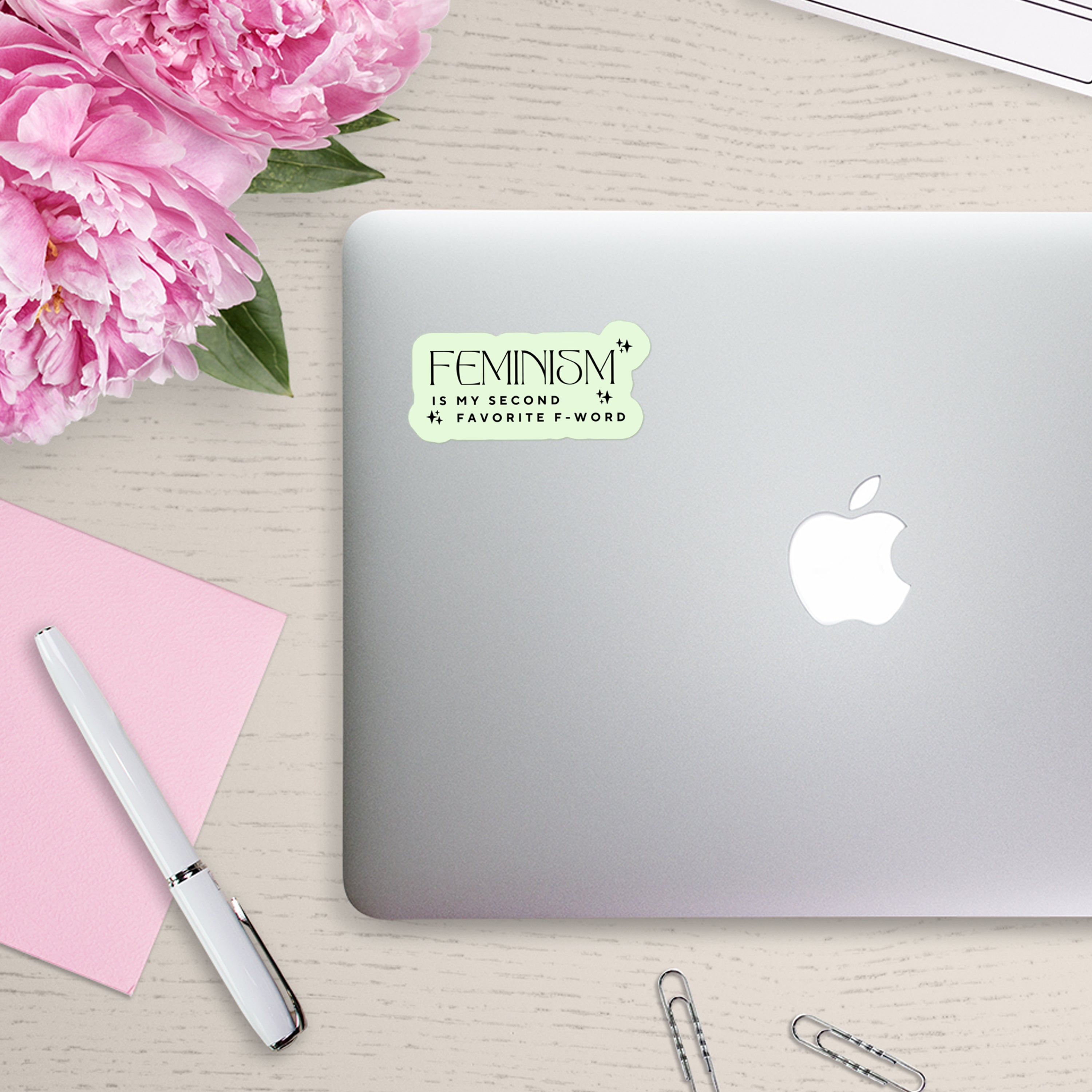 Feminism is My Second Favorite F Word Sticker