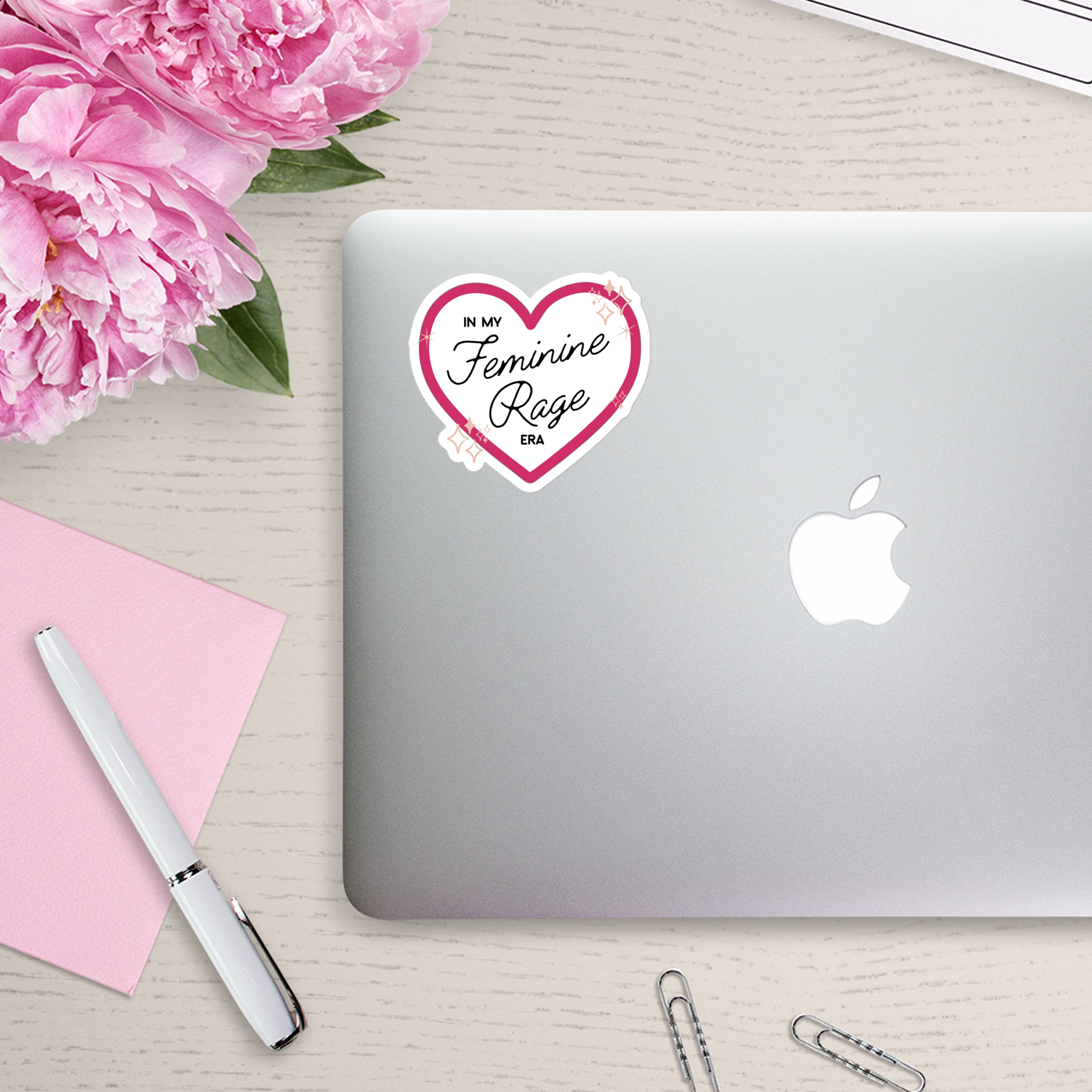 In My Feminine Rage Era Sticker