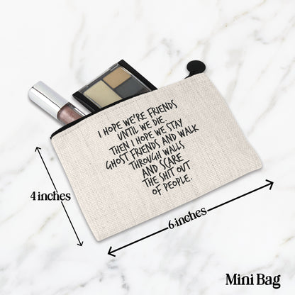 Ghost Friends V1 Best Friends Makeup Bag